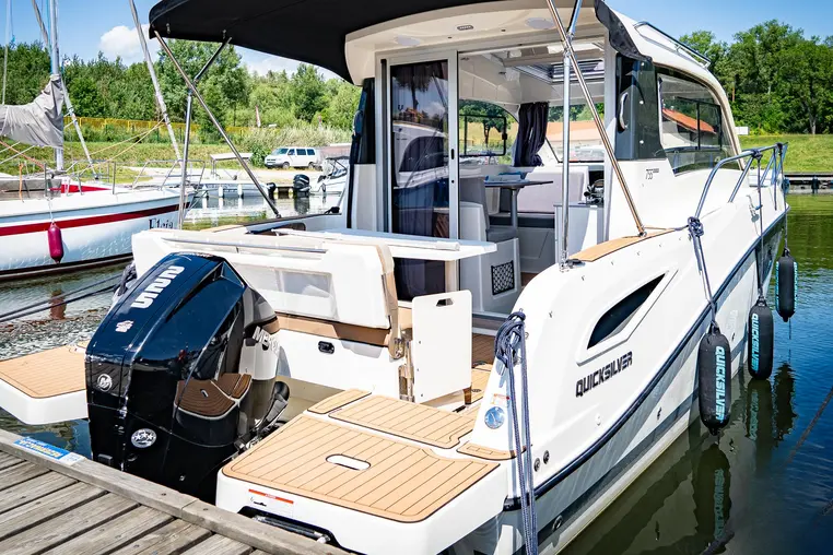 Mazury czarter - Quicksilver Activ 755 Weekend